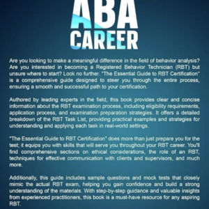 Embarking on a career in ABA can be a rewarding journey for those passionate about making a positive imp